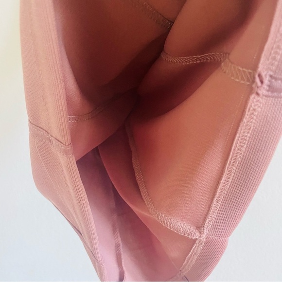 New Haute Monde body con bandage mini dress size Medium strappy sexy night out - Picture 5 of 12